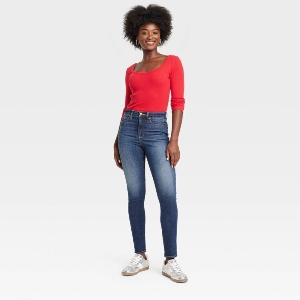 Universal Thread Womens High Rise Skinny Stretch‎ Jeans Size 6